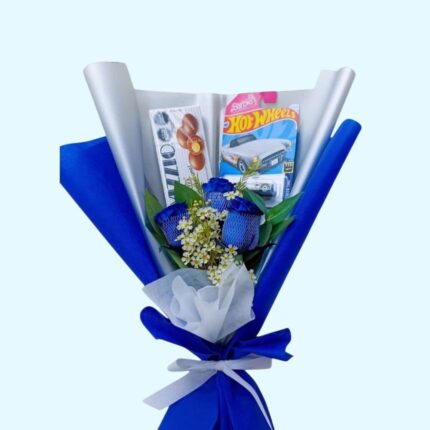 Blue chocolate